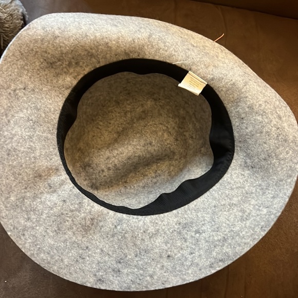 Soft Brimmed Hat with decorative braided faux leather strap - Picture 5 of 8